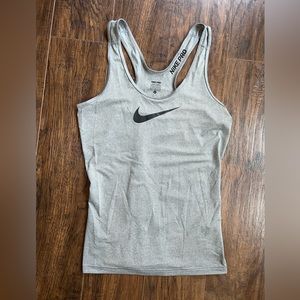 Nike pro racer back tank top